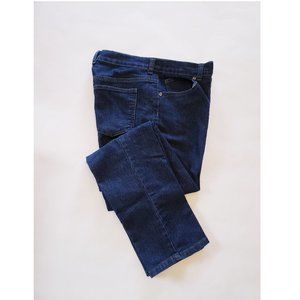 Basic Editions 5 pocket jeans, classic fit, navy, size 8 Avg